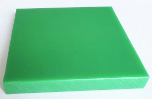 High self lubrication green color oil filled nylon sheet