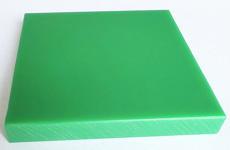 green color oily self lubrication 5mm nylon sheet