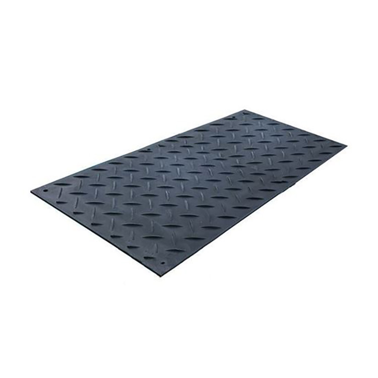 Instead of steel plate uhmwpe material temporary ground protection