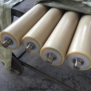 High and low temperature resistance and high load bearing plastic conveyor roller