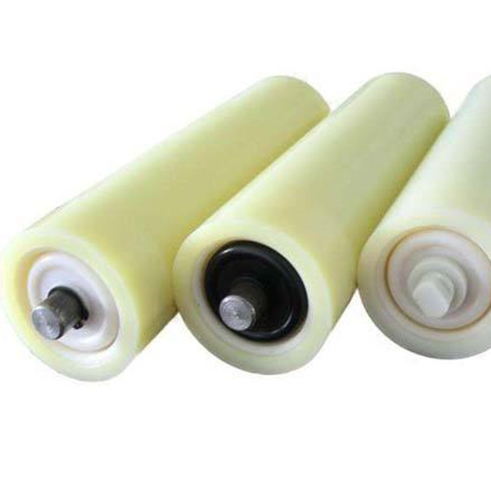 High impact resistance abrasion resistance and dustproof nylon idler roller