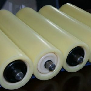 High loading and high wear resistant nylon guide rollers for machinery