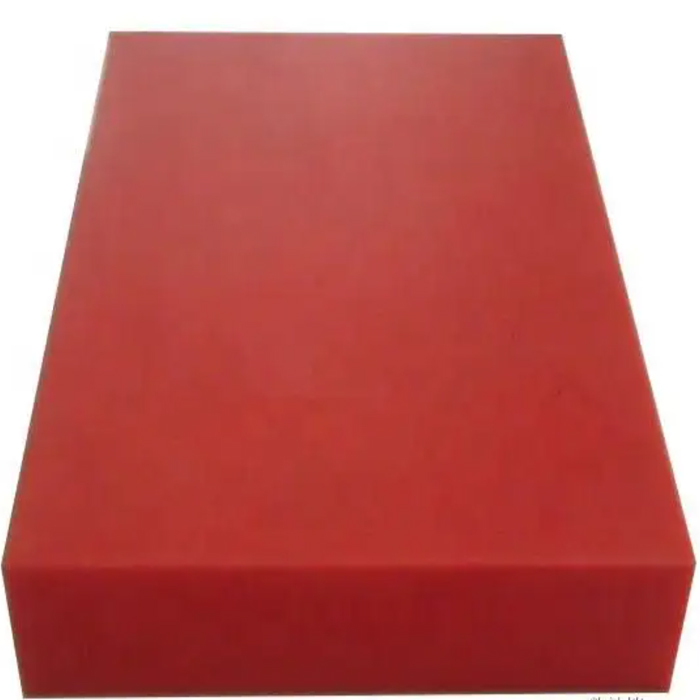 Good wear resistant anti uv performance red nylon sheet