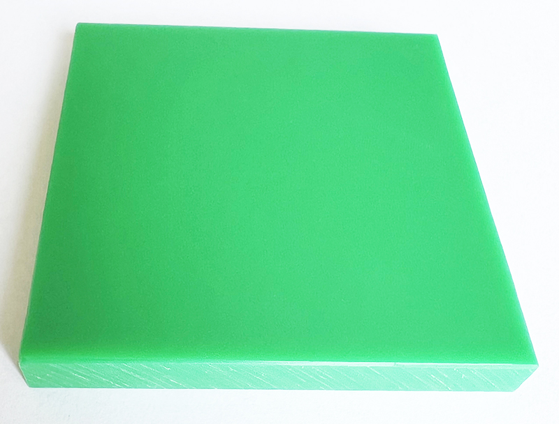 Good anti-aging and mechanical shock absorption oily green nylon sheet